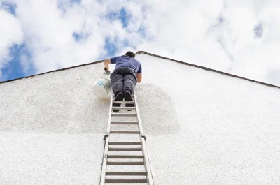 Peinture extérieure à Courçais — façades et ravalement